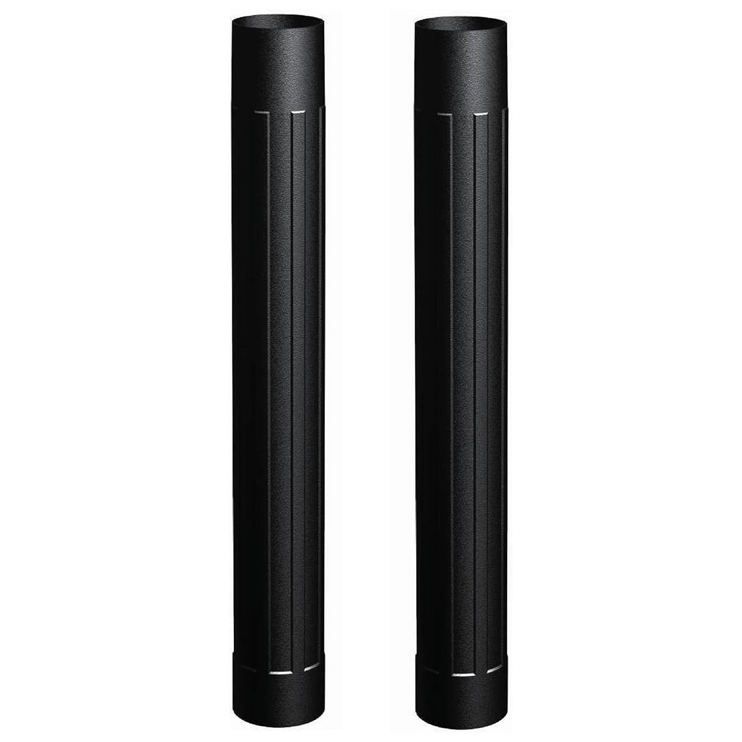 Vacmaster 2 1/2" Extension Wands, 2 Count (1 Pack), V2EW, Black