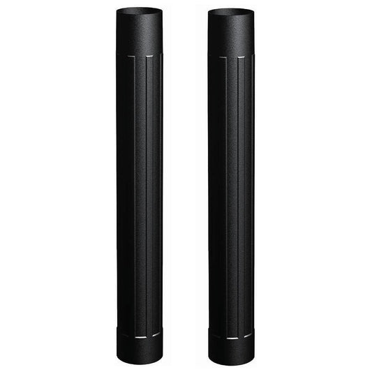 Vacmaster 2.5" Extension Wands V2EW 2-Pack Black
