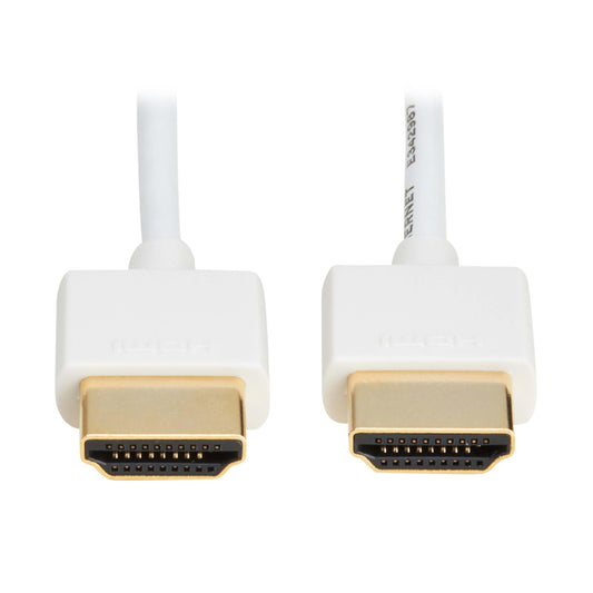 Tripp Lite Slim 4K HDMI Cable 3ft P569-003-SLIM-W