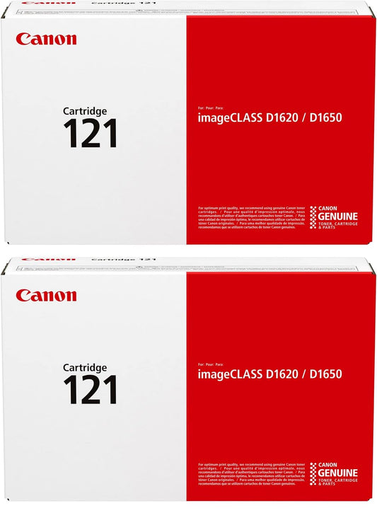 Canon CRG-121 Black Toner Cartridge, 3252C001AA, 2-Pack