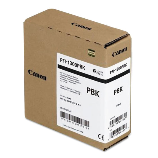 Canon PFI-1300 Matte Black Ink 0810C001AA