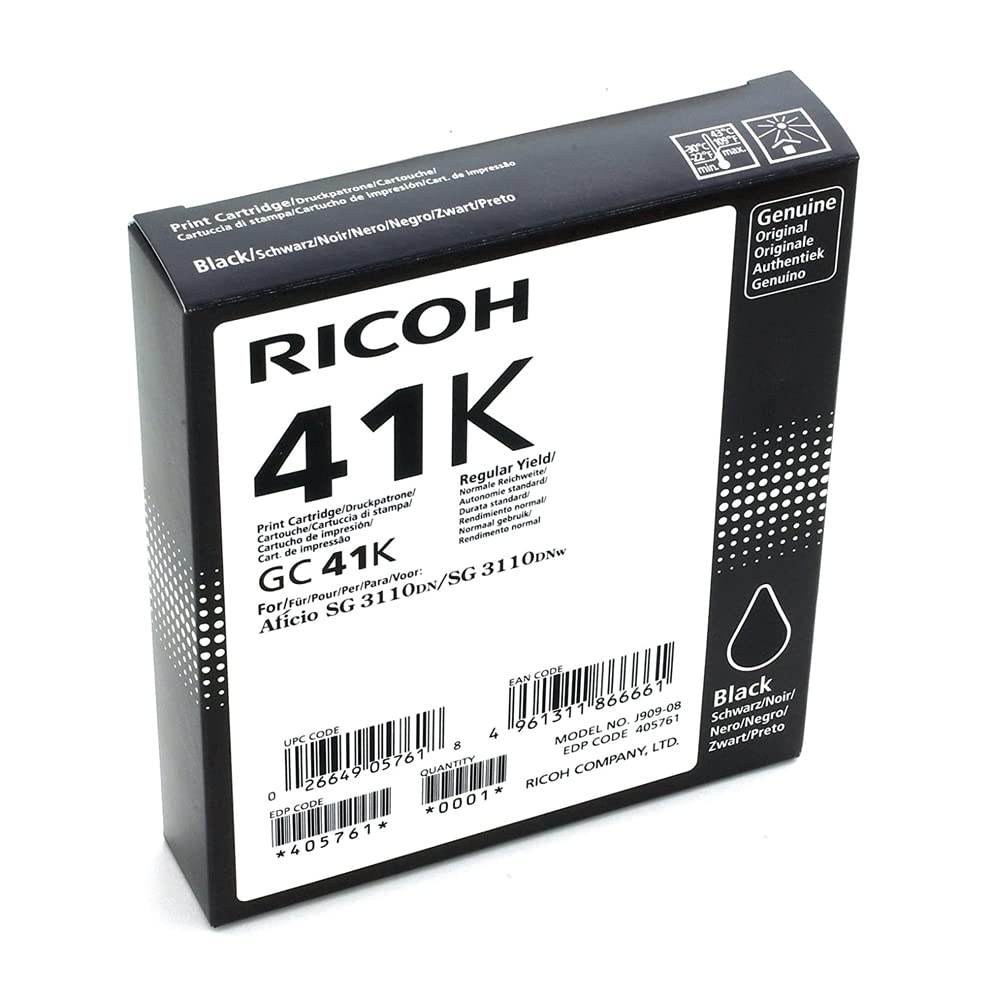 RIC405761 - Ricoh SG 3110DN Bk Ink 2.5k Yd