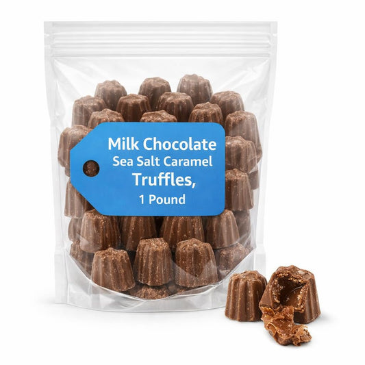Barry Milk Chocolate Sea Salt Caramel Truffles 1 lb