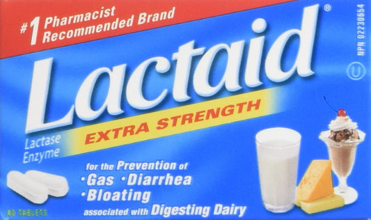 LACTAID Extra Strength Chewable Tablets
