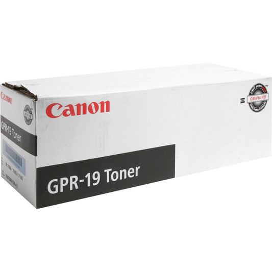 Canon GPR-19 0387B003AA ImageRunner7086 7095 7095P 7105 Laser Toner Cartridge (Black) in Retail Packaging
