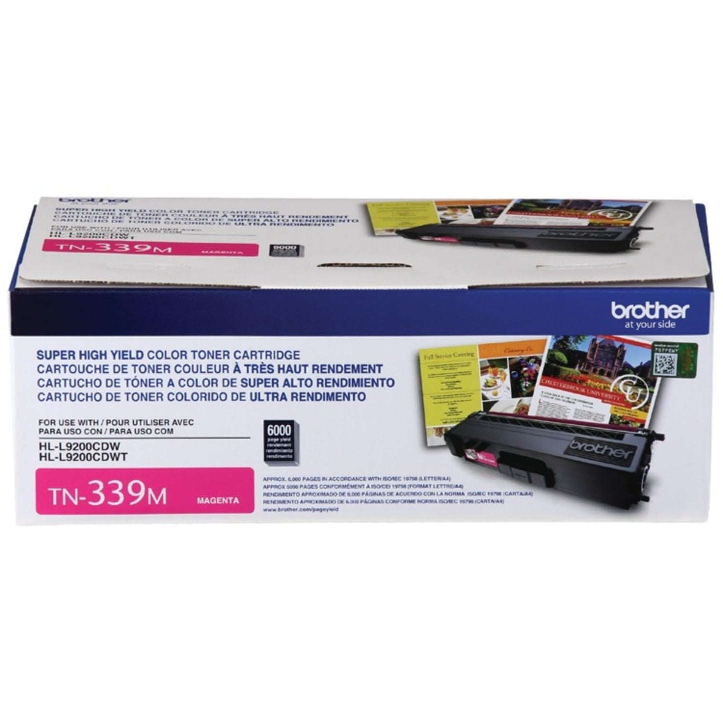 Generic Compatible Toner Cartridge Replacement for Brother TN339 (Magenta, 1-Pack)