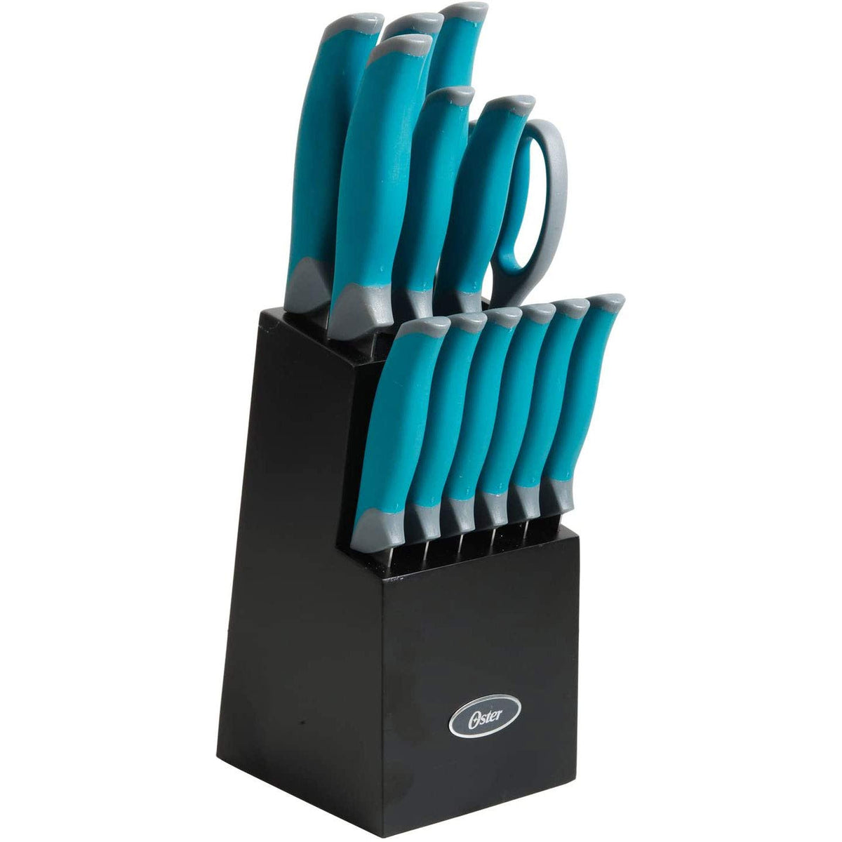 Oster Lindbergh 14-Piece Cutlery Set, Teal