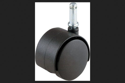 Shepherd Hardware 9673 2-Inch Office Chair Caster, Twin Wheel, 3/8-Inch Stem Diameter, 75-lb Load Capacity