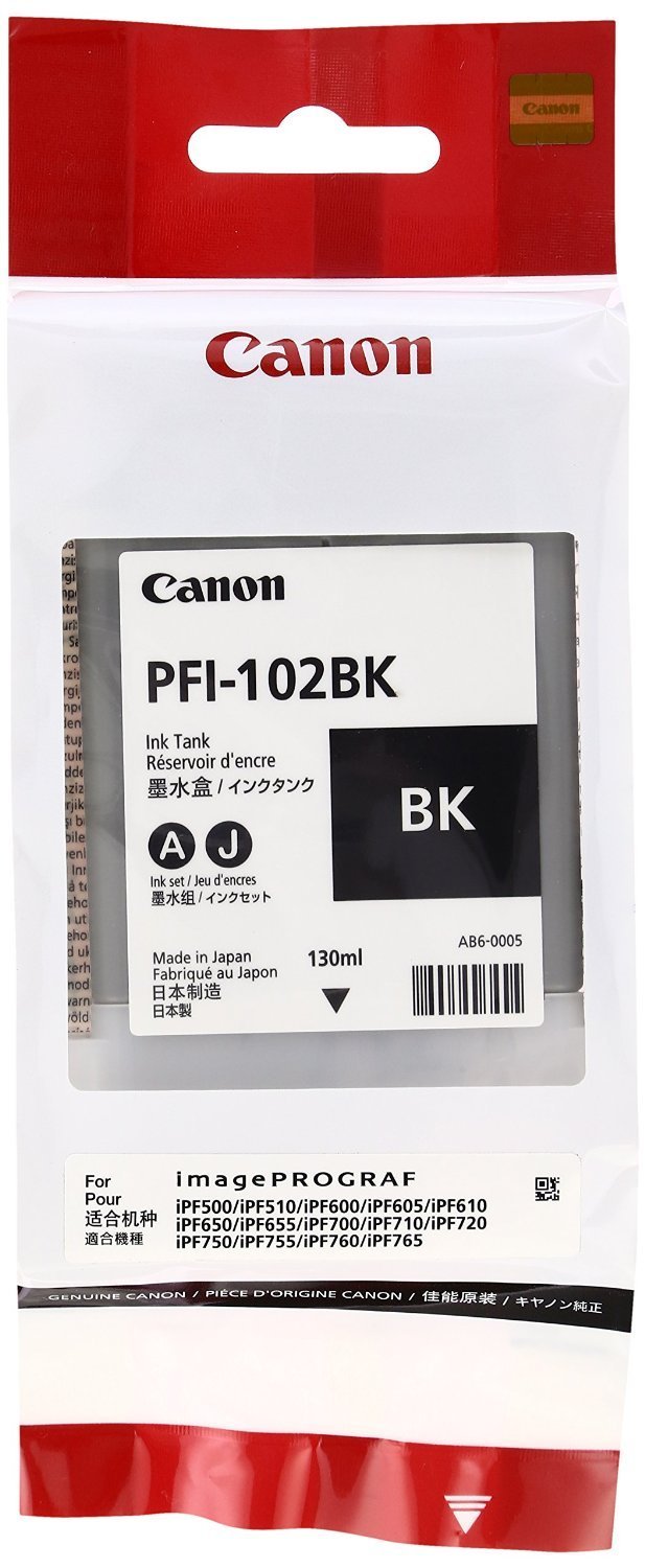 Canon 0896B001 Lucia Cyan Ink Tank for IPF 500 600 and 700 Printers - Inkjet - Cyan