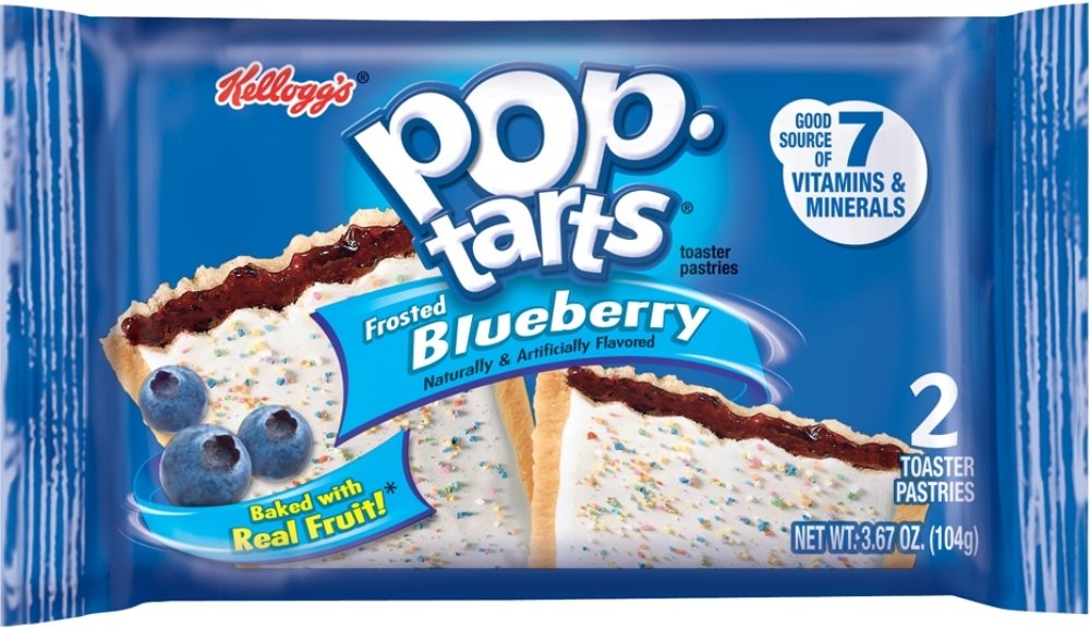 Kellogg's Pop-Tarts Frosted Blueberry 3.67oz 31032