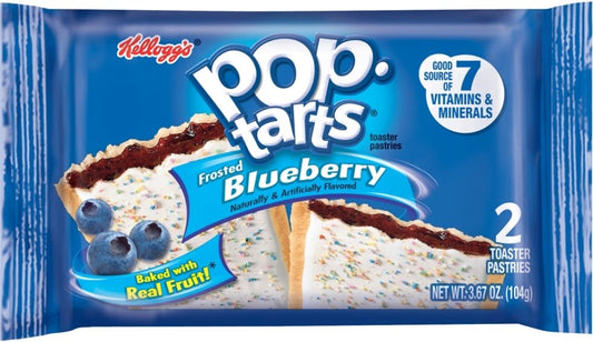 Kellogg's Pop-Tarts Frosted Blueberry 3.67oz 31032