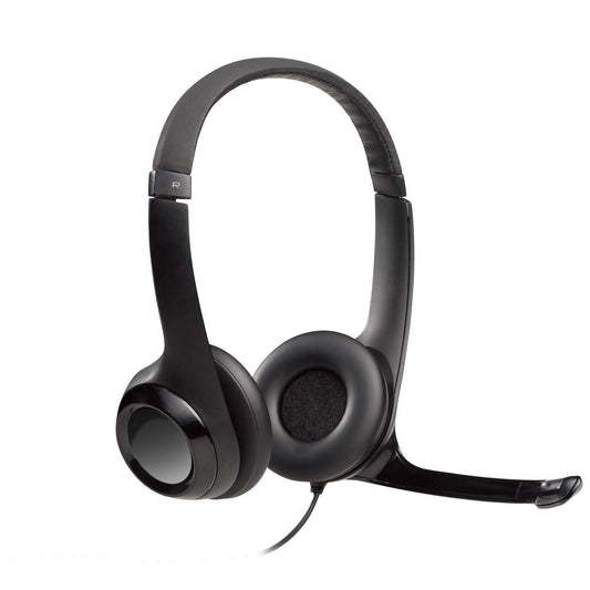 Logitech USB Headset H390 Noise Cancelling Mic 3-Pack