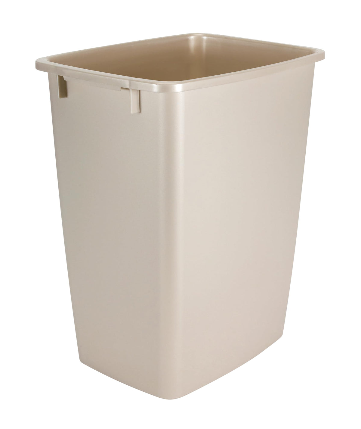 RUBBERMAID WASTEBASKET 9G BISQ