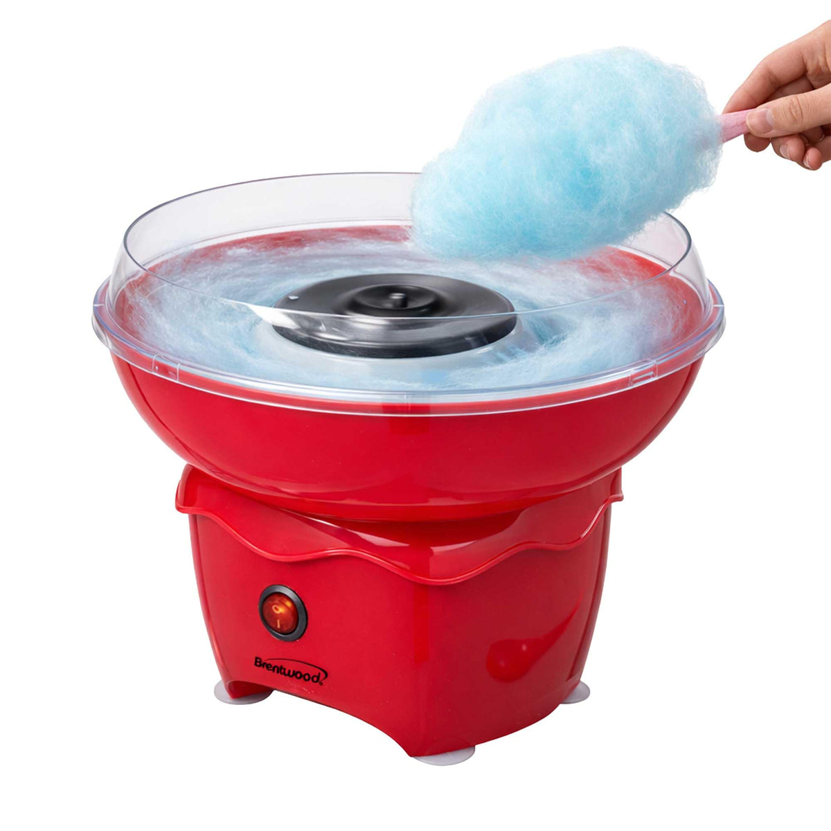 Brentwood CC-4020R Cotton Candy Machine Red