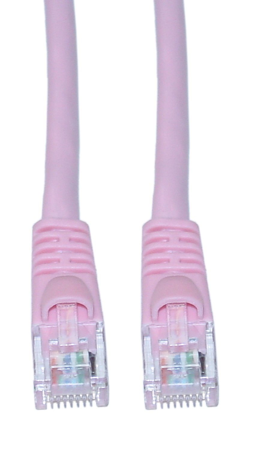 CableWholesale Cat6 Pink Ethernet Patch Cable 1ft