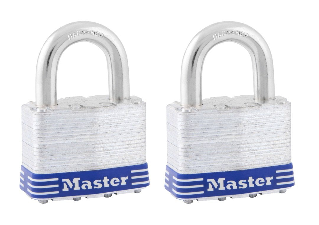 Master PADLOCK 2"LAMINATED 2PK
