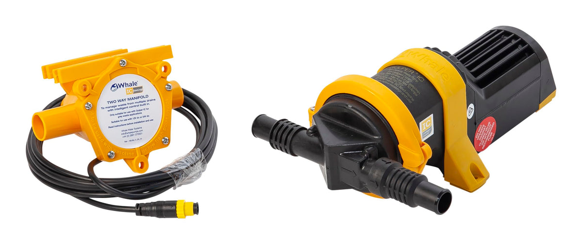 Whale Automatic Graywater Manifold WM8284 12V 5 GPM