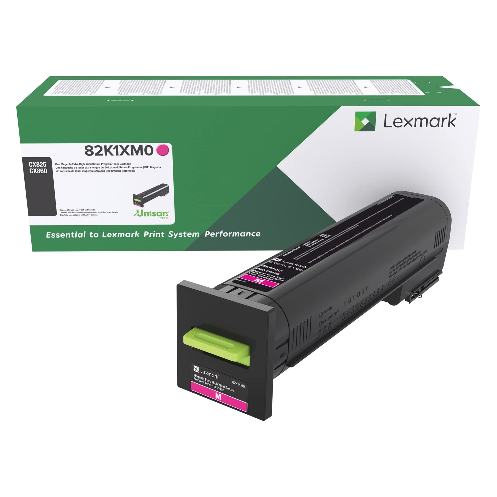 Lexmark 82K1XM0 Toner Cartridge Magenta Extra High Yield