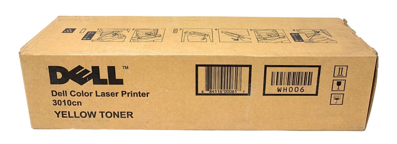 Dell WH006 Yellow Toner Cartridge 3010cn