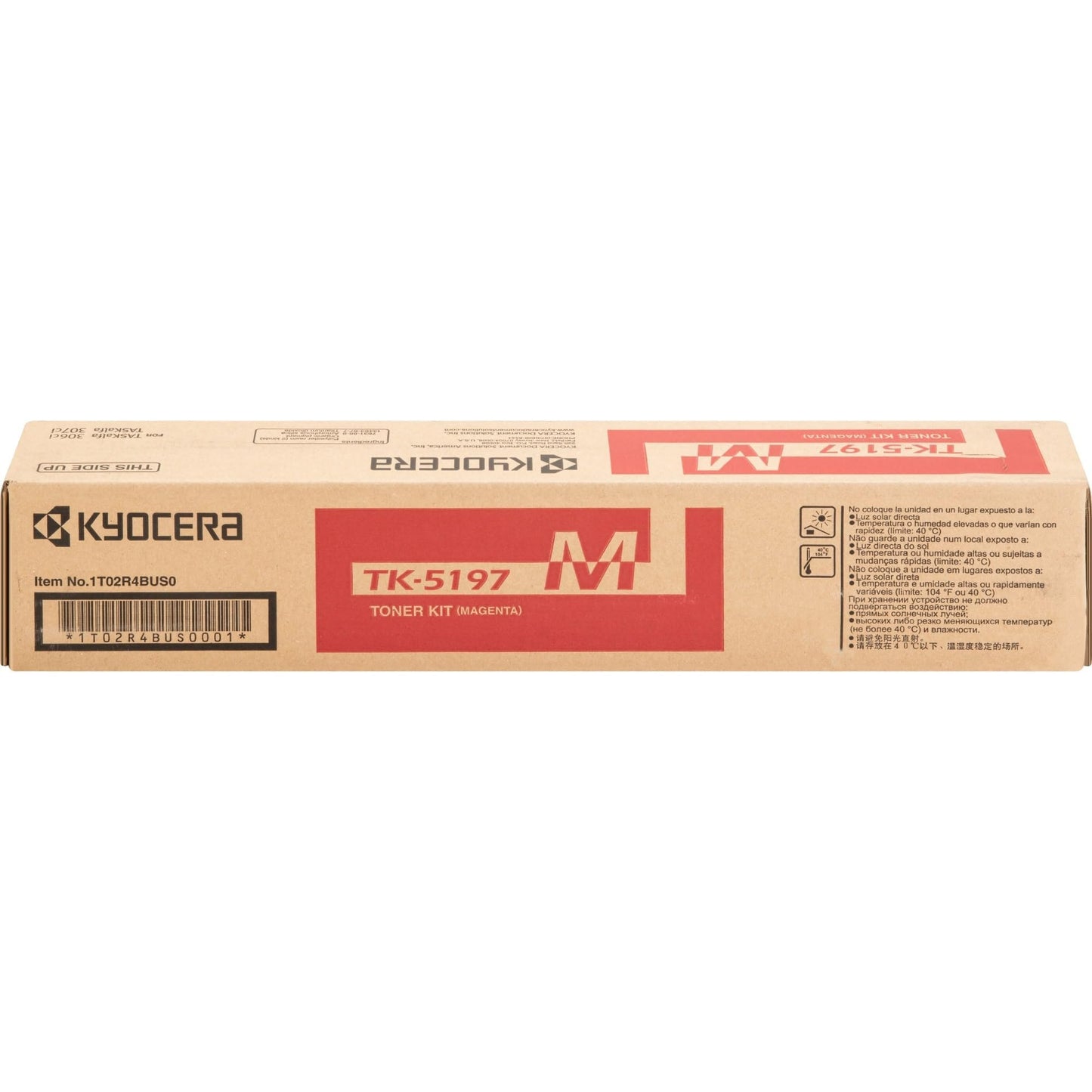 Kyocera Genuine OEM TK-5197M (1T02R4BUS0) Magenta Toner Cartridge (7K YLD)