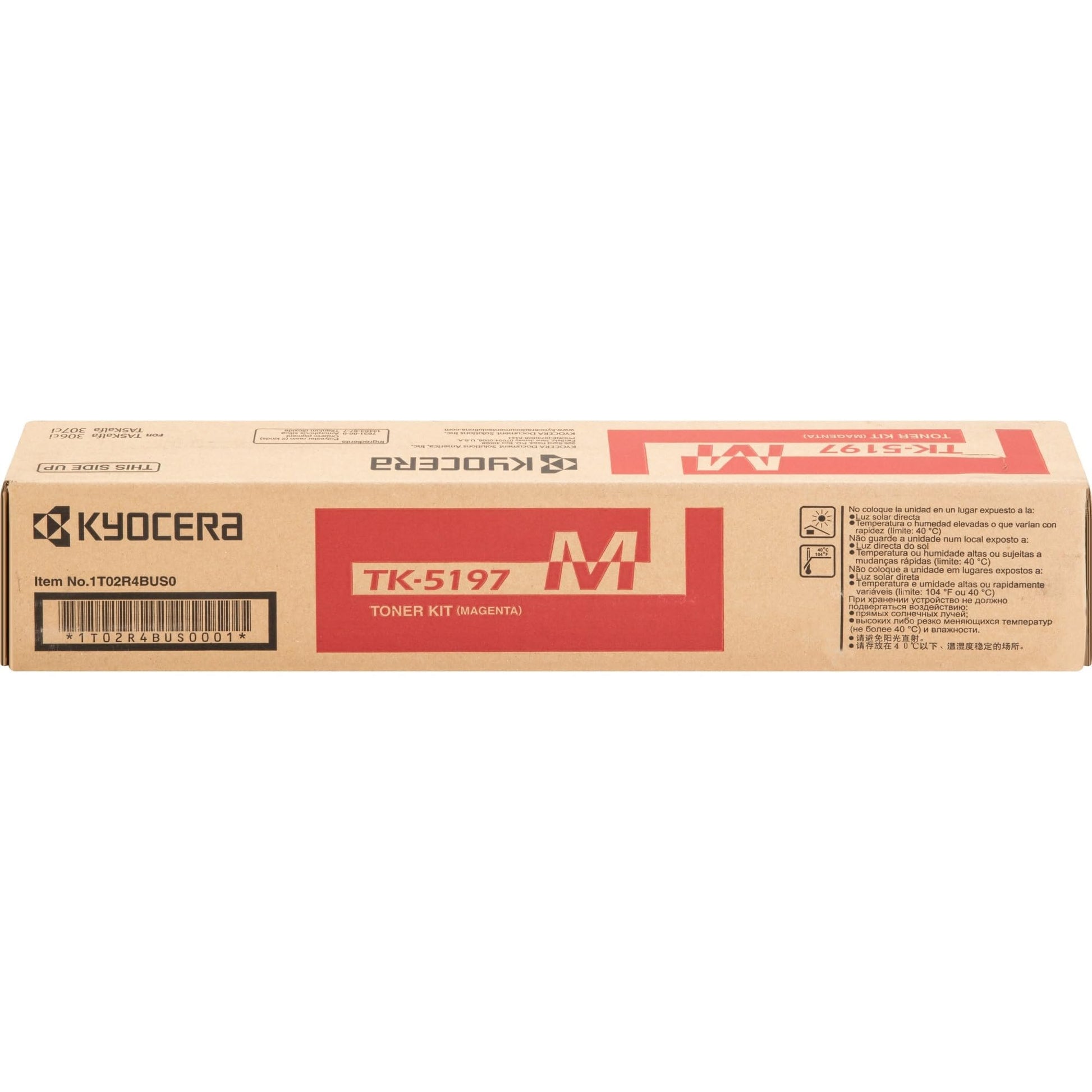 Kyocera Genuine OEM TK-5197M (1T02R4BUS0) Magenta Toner Cartridge (7K YLD)