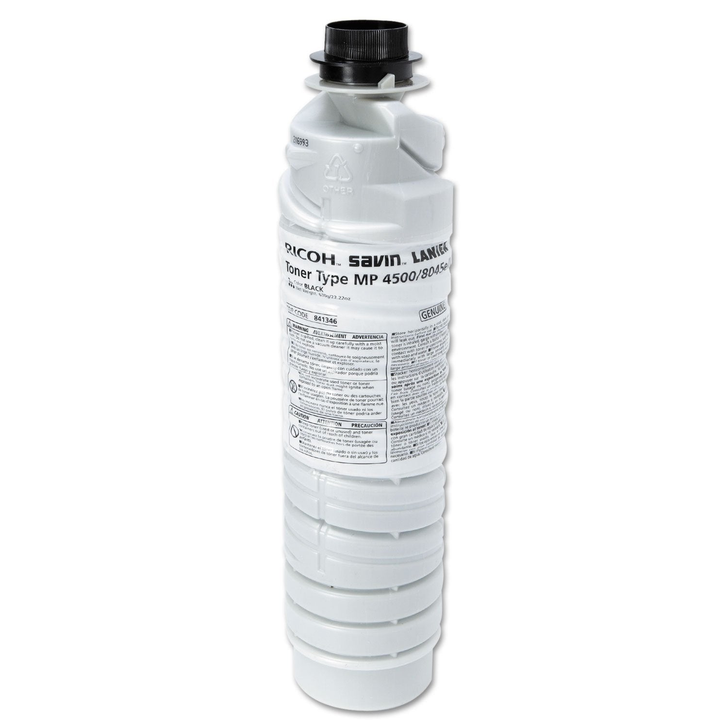 Ricoh Toner Cartridge for Aficio MP Series Printers, Black (841346)