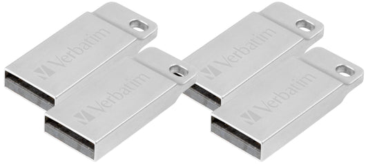 Verbatim 32GB Metal Executive USB 98749 4-Pack