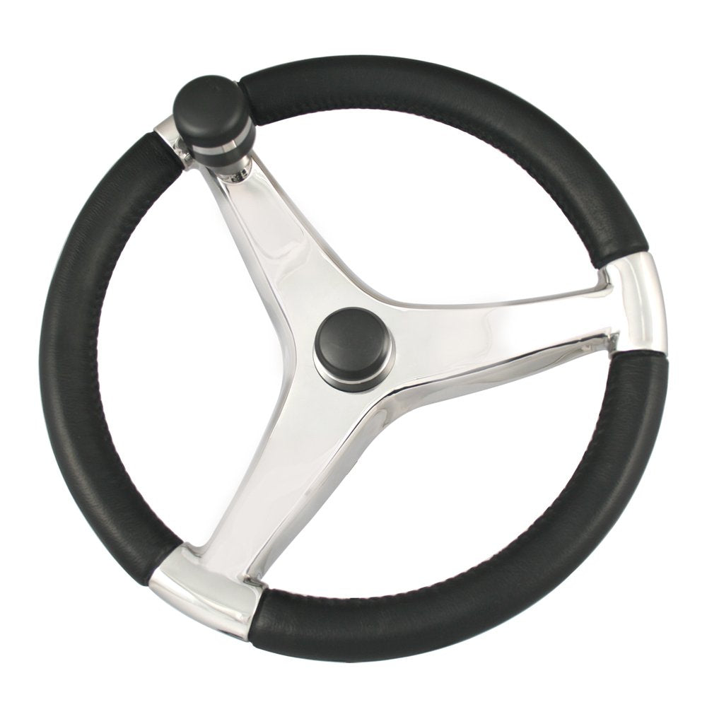 Schmitt Evo Pro 316 Stainless Steel Steering Wheel 15.5in