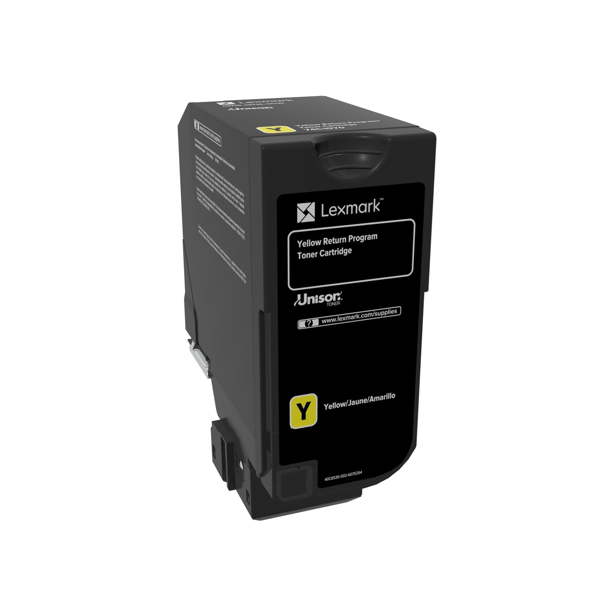 Lexmark 74C10Y0 CS720, CS725, CX725 Yellow Return Program Cartridge Toner