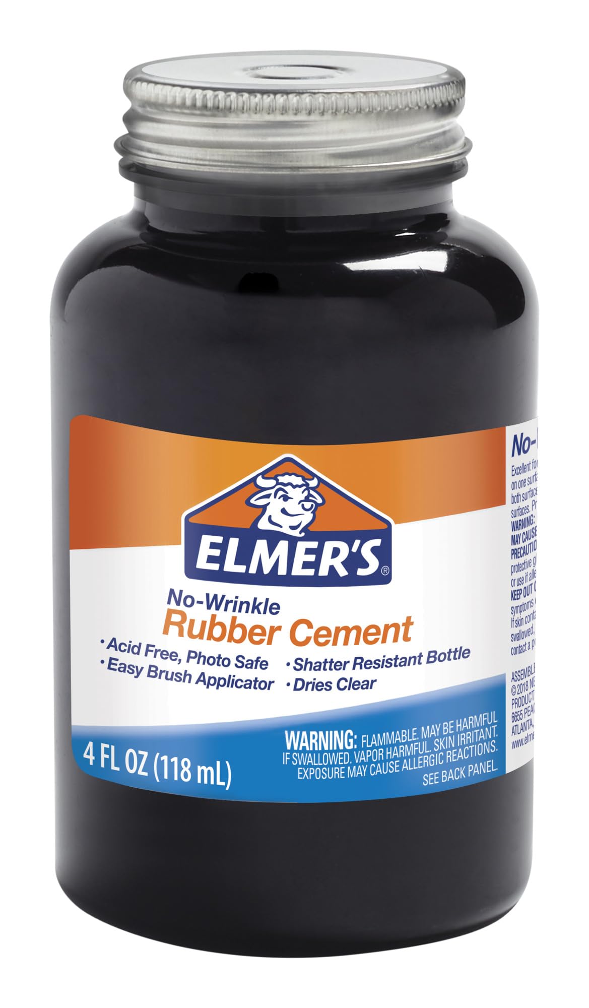 Elmer's Rubber Cement, Repositionable, 4 oz