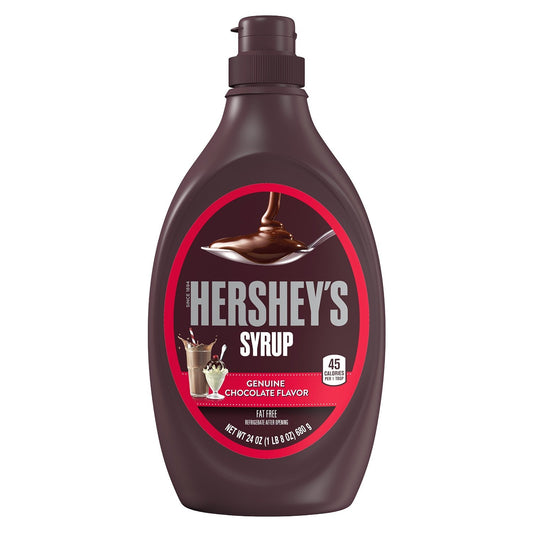 Hershey's Chocolate Syrup 24 oz, 6-Pack