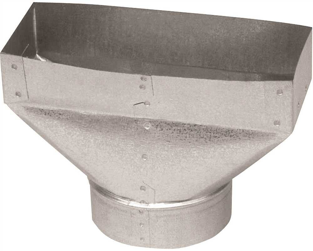 IMPERIAL Boot Register Universal 4x10x5 Galvanized