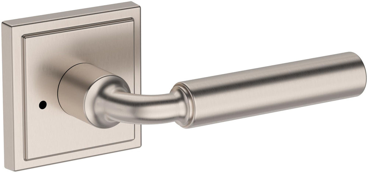 Baldwin La Conner Privacy Door Lever Set PV.LAC.R.SSR