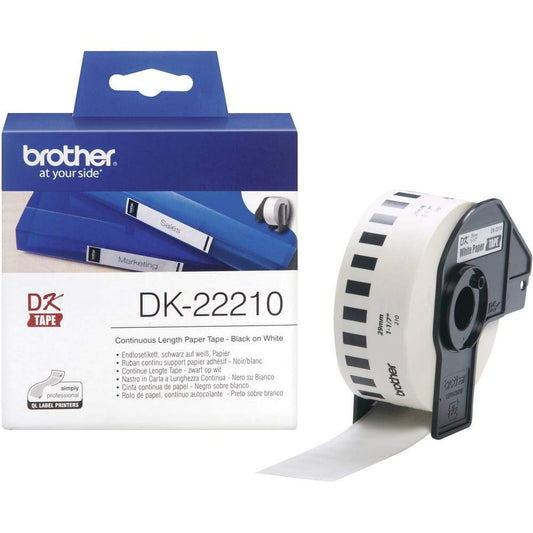 Brother DK-22210 Continuous Label Tape 29mm x 30.48m