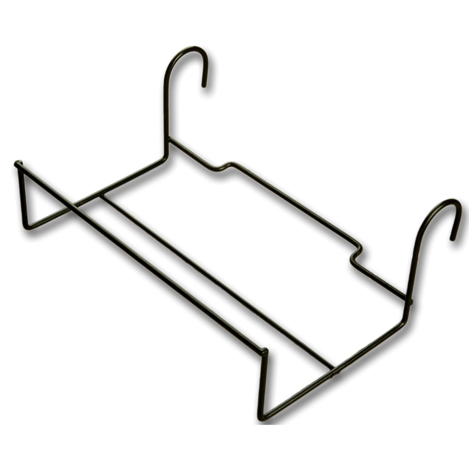 HoldAll Railing Flower Box Holder, Black