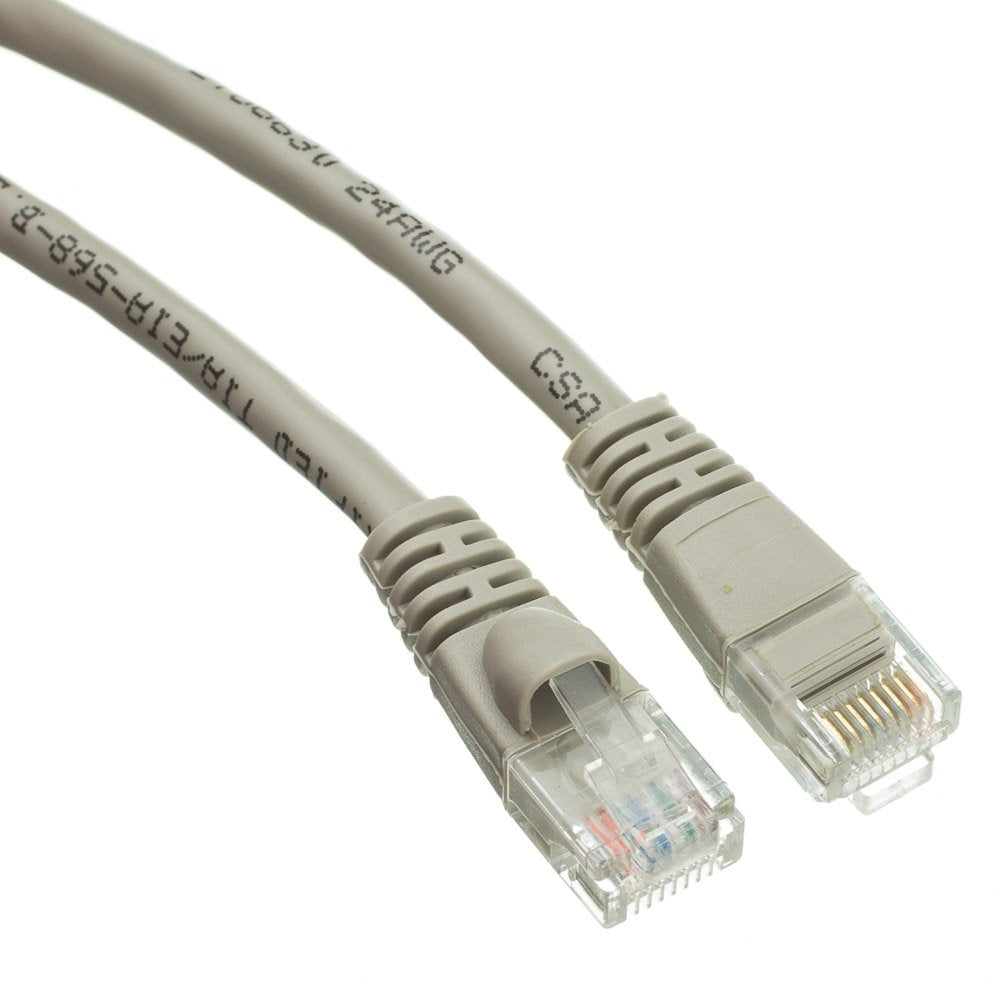 CableWholesale 3ft Cat6a Ethernet Patch Cable Gray
