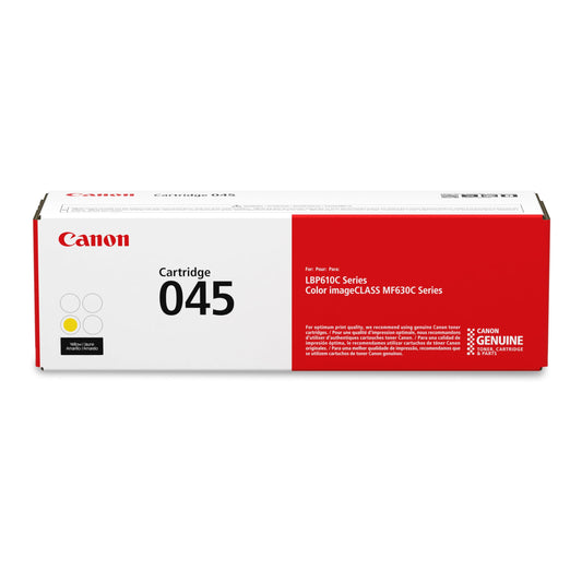 Canon 045 Yellow Toner Cartridge 1239C002