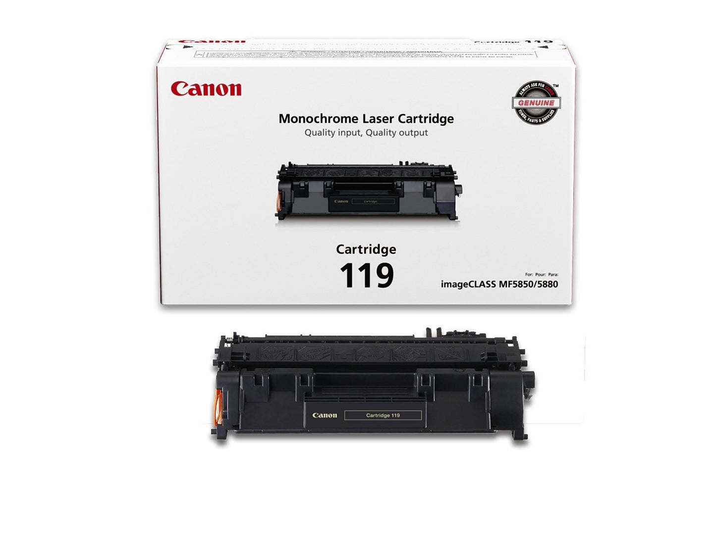 Canon 119 Toner Cartridge 3-Pack Black