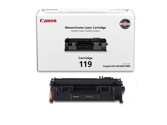 Canon 119 Toner Cartridge 3-Pack Black