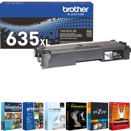Brother TN635XLBK High-Yield Toner Cartridge