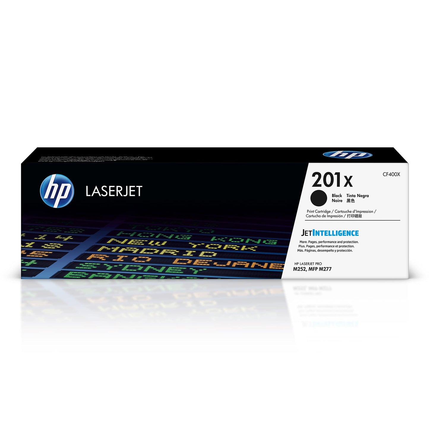 HP 201X Black High-Yield Toner Cartridge CF400X