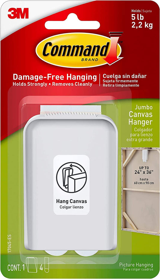 3M Canvas Hanger Jumbo Wht