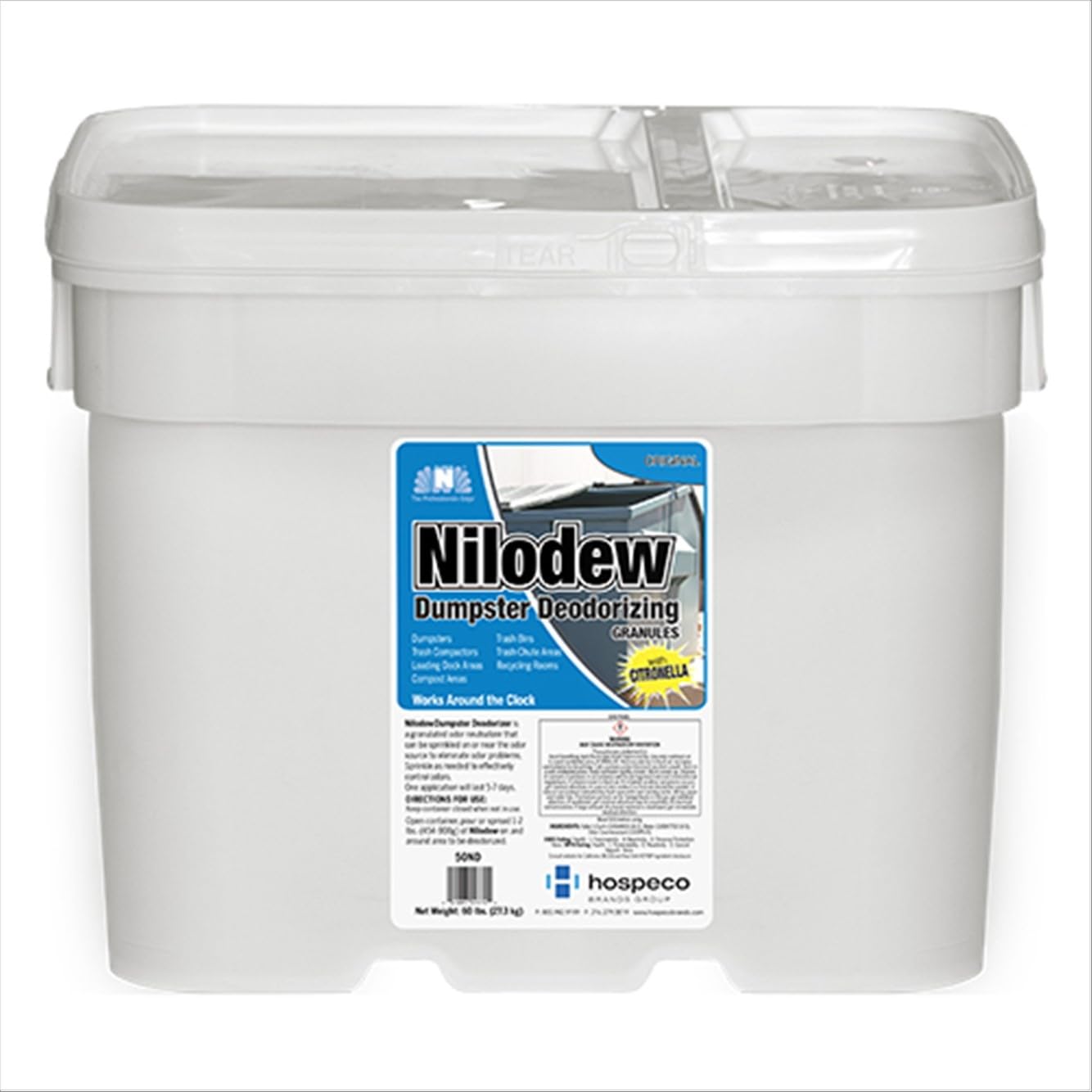 Nilodor Nilodew Dumpster Deodorizer 60lb