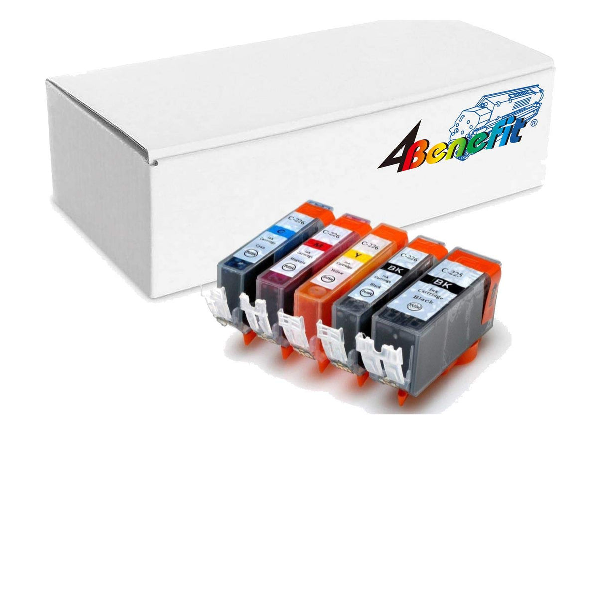 Canon PGI225/CLI226 Genuine Color Multi Pack, Compatible with iP4820, MG5220, MG5120, MG6120, MG8120, MX882, iX6520, iP4920, MG5320, MG6220, MG8220, and MX892 Printers