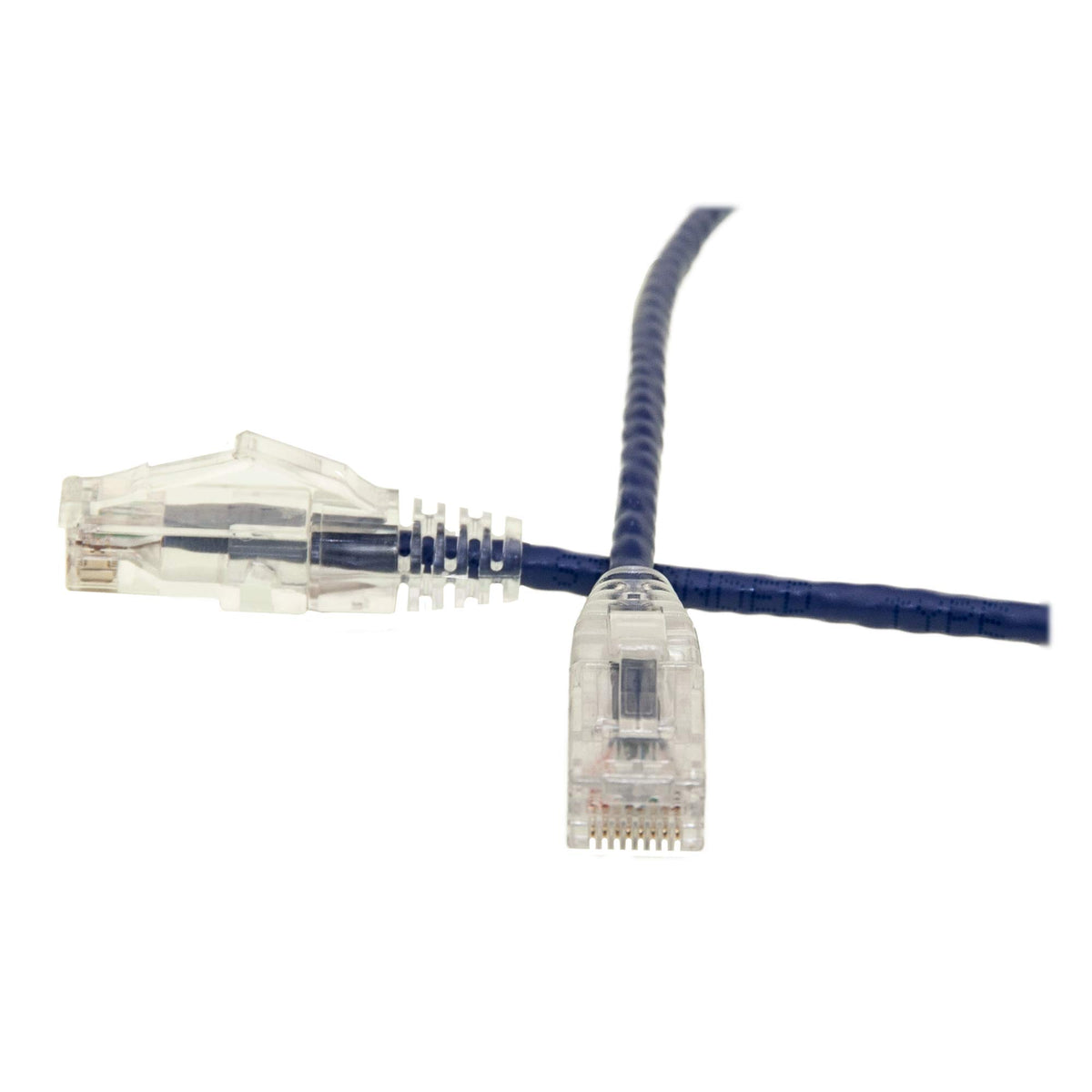 CableWholesale Cat6 Slim Ethernet Cable 25ft Purple