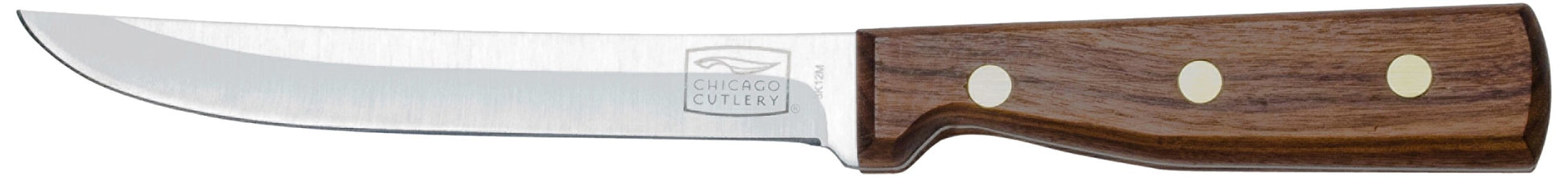 Chicago Cutlery 15.2 cm Stainless Steel Walnut Tradition Utility Knife with Wooden Handle, Brown