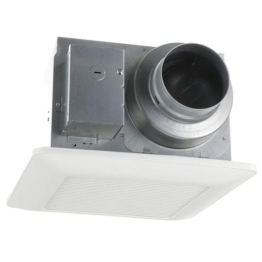 Triplenet Pricing FV-0511VQ1 WhisperCeiling DC - Bathroom Exhaust Fan with Speed Selector - SmartFlow Technology - Quiet Energy Star-Certified Ceiling Fan - White FV0511VQ1