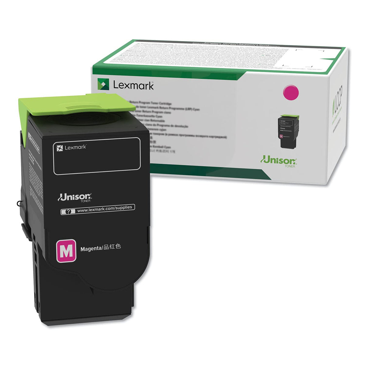 Lexmark C2310M0 Magenta Return Program Cartridge Toner, standard yield