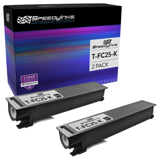 Toshiba TFC25K Black Toner Cartridge 2-Pack