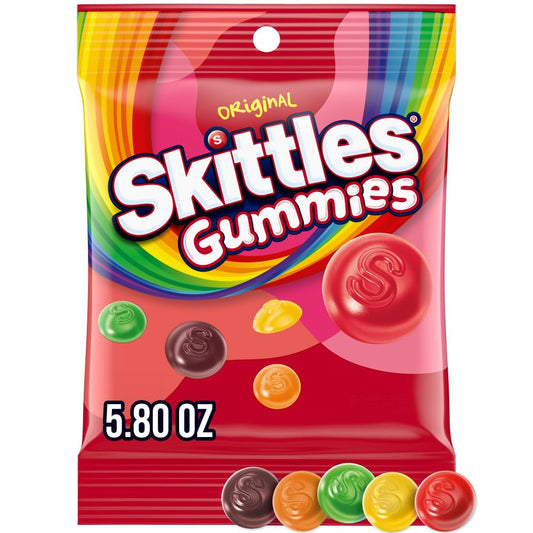 SKITTLES GUMMES ORIGINAL PEG P